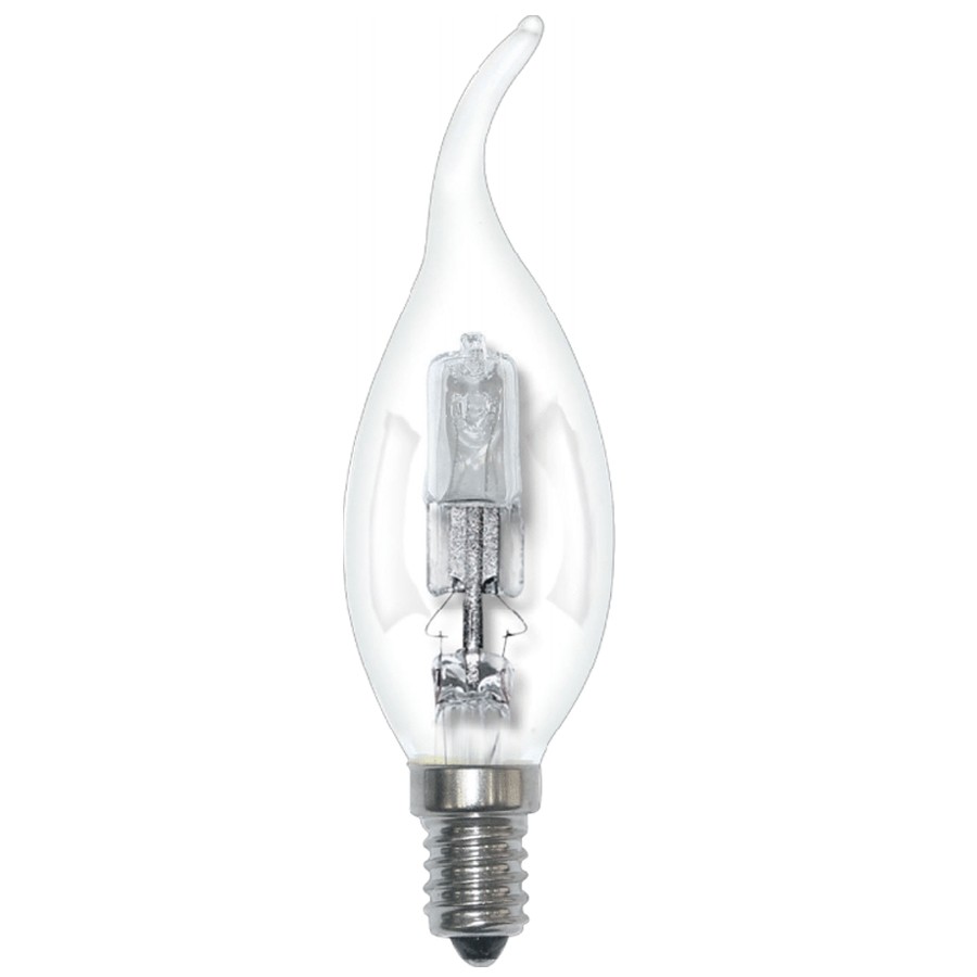 CLEAR TURNTIP CANDLE - E14 - 230V 50/60Hz