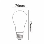 ECO GOCCIA FILOLED SILVER CROWN DIMMABLE