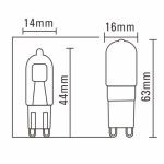 STD G9LED OPALE